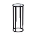  Ravalli Round Drink Table, 9x9x20, Black