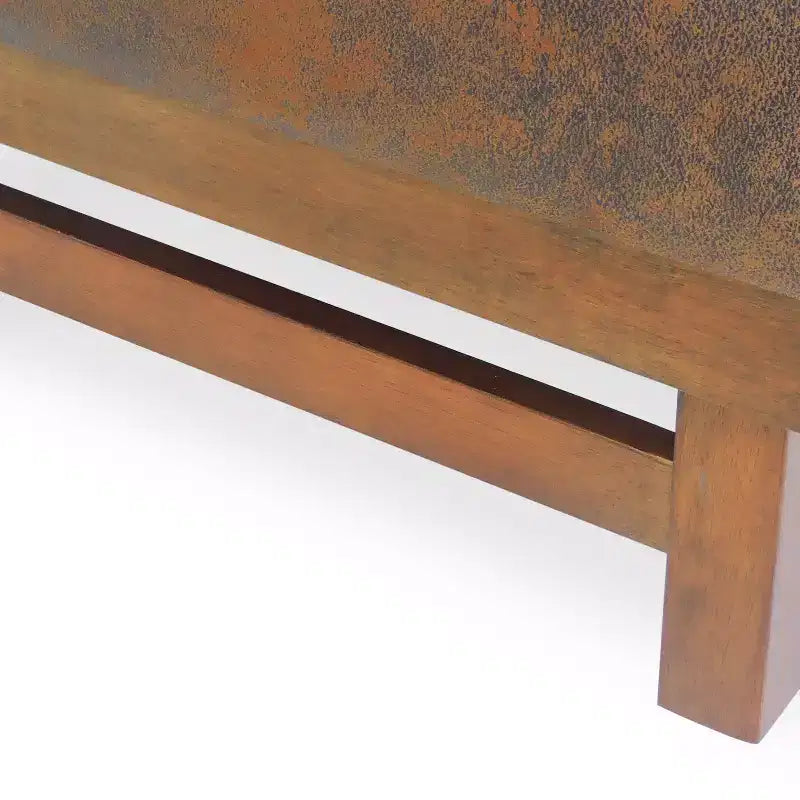 Modern Cocktail Upholstered with Rubberwood Ottoman