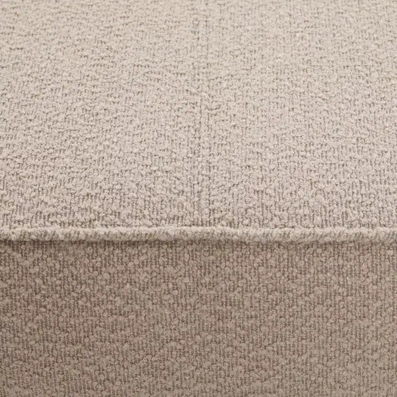Modern Cocktail Upholstered with Rubberwood Ottoman