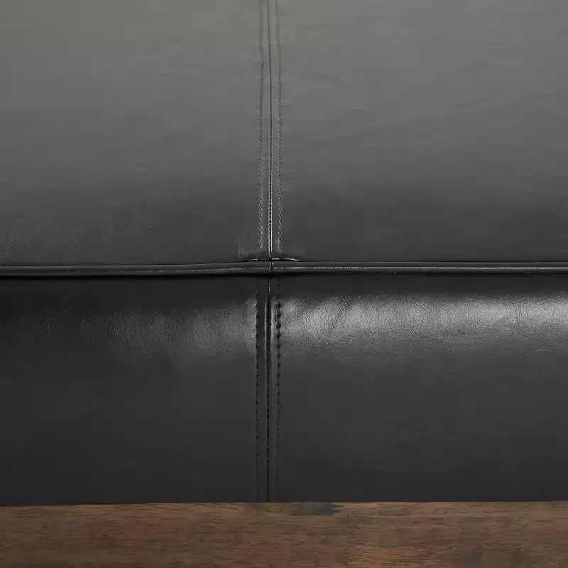 Modern Cocktail Upholstered with Rubberwood Ottoman