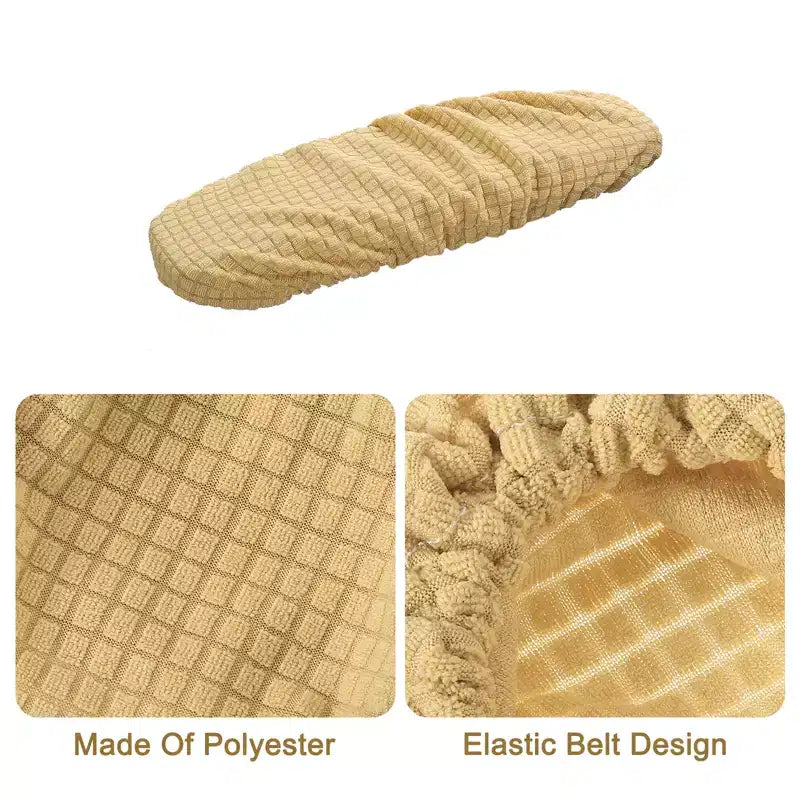 Polyester High Elasticity Wrinkle Resistance Pilling Resistance Office Chair Arm Covers