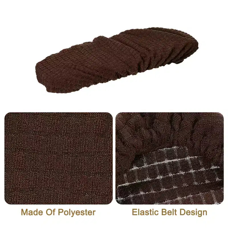 Polyester High Elasticity Wrinkle Resistance Pilling Resistance Office Chair Arm Covers