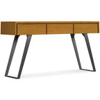  60 inch Wide Modern Industrial Console Sofa Table