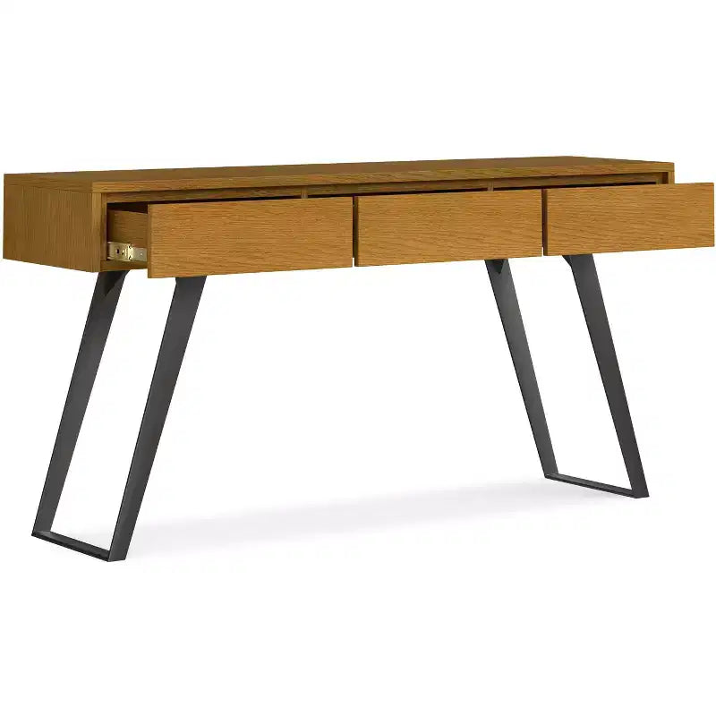 60 inch Wide Modern Industrial Console Sofa Table