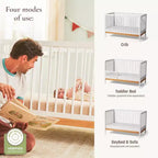 Culla convertibile 4-in-1