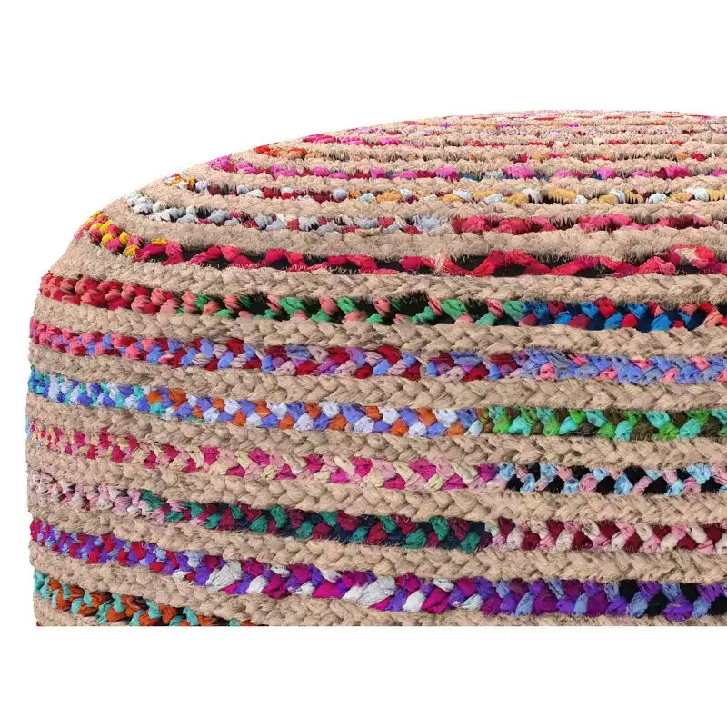 Mattise Boho Contemporary Round Large Pouf
