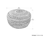 Pouf rotondo grande Matisse Boho Contemporary