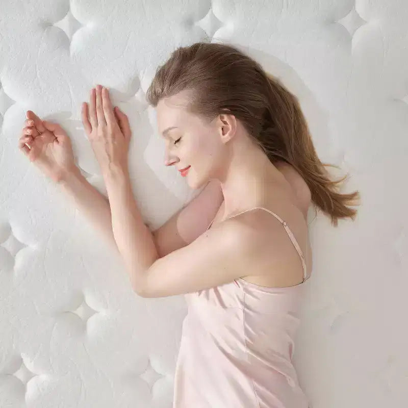 Independent Spring Mattress, 30cm Thick Soft Bouncy Mattress for Spinal Support Bedroom Sleep