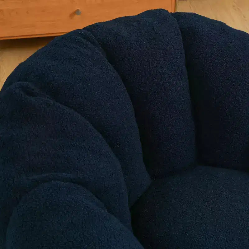 Bean Bag Chair, Bean Bag Sofa Chair with Armrests Stuffed High-Density Foam, Lazy Sofa Comfy Chairs BeanBag Chair for Adults in Living Room