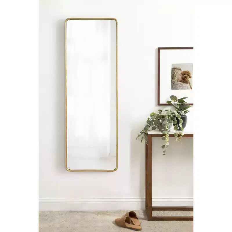 Framed Radius Rectangle Wall Mirror