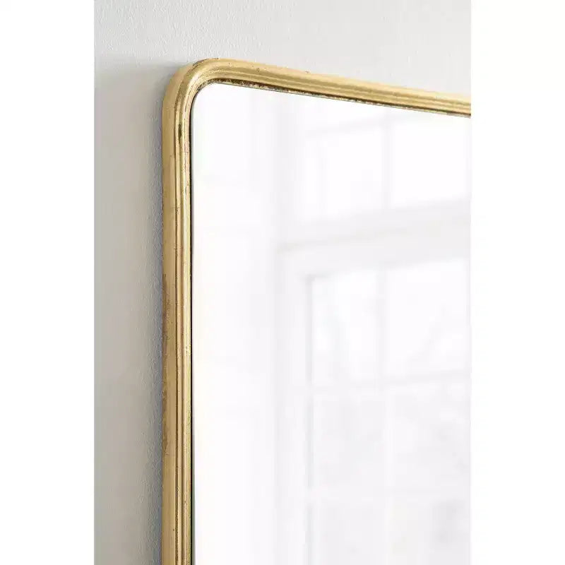 Framed Radius Rectangle Wall Mirror