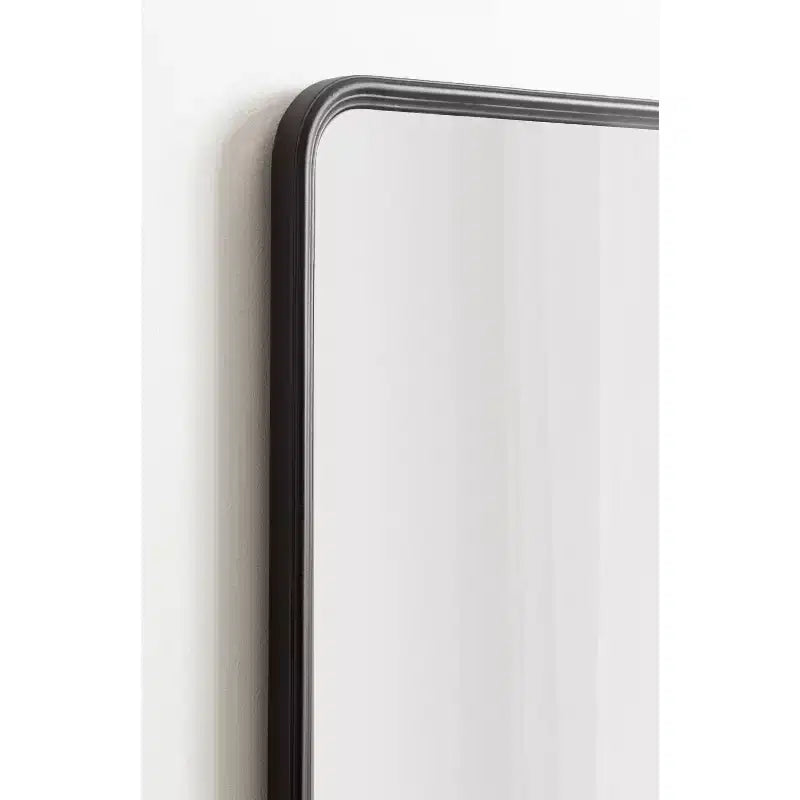 Framed Radius Rectangle Wall Mirror