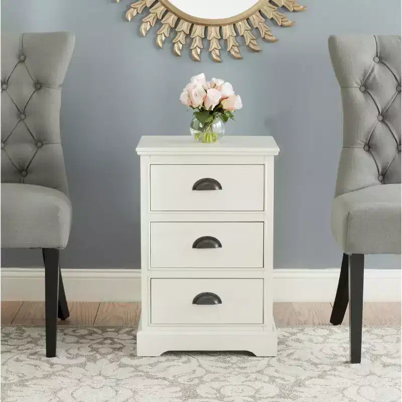 3 Drawer Side Table - AMH5717 - Couture