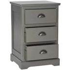 Comodino a 3 cassetti - AMH5717 - Couture