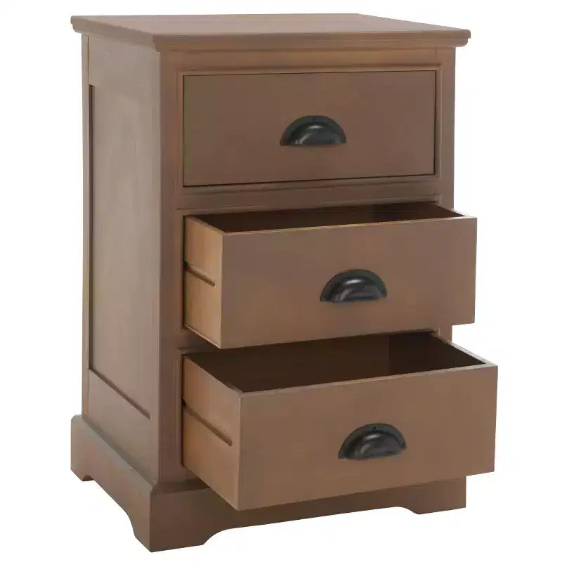3 Drawer Side Table - AMH5717 - Couture