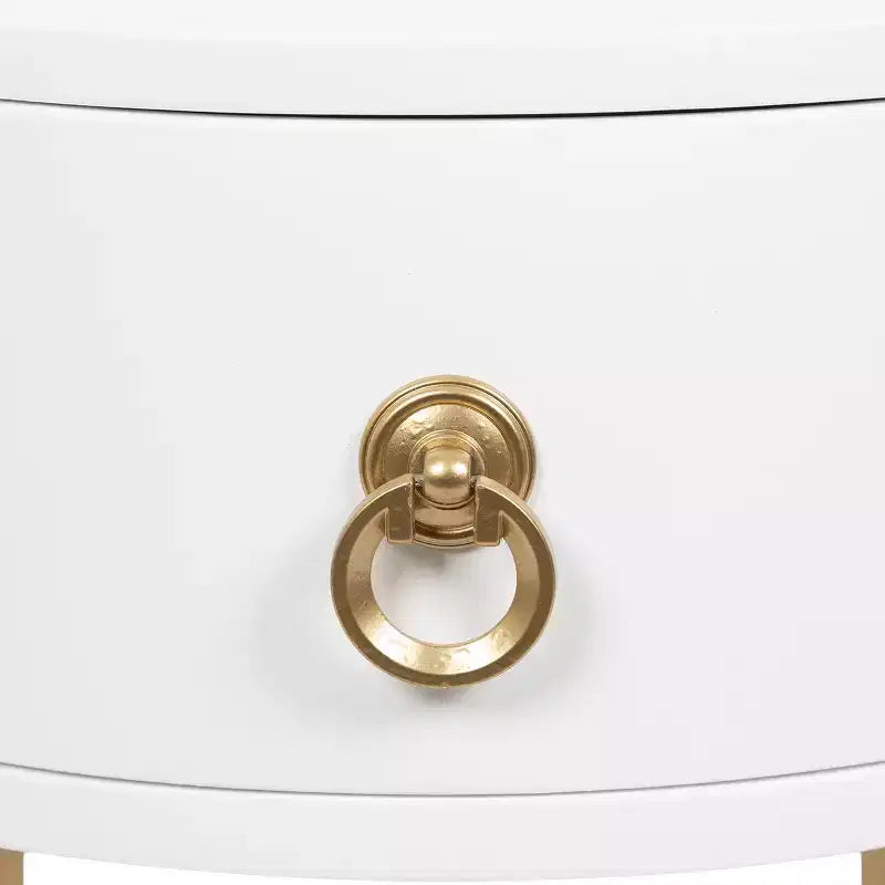 Glam Round Side Table