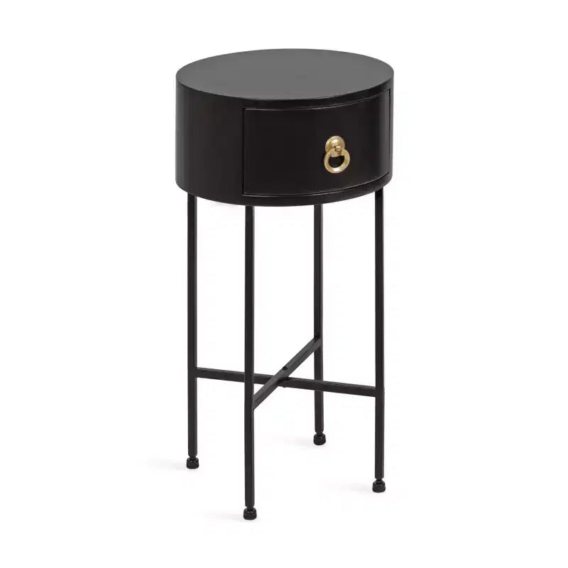 Glam Round Side Table