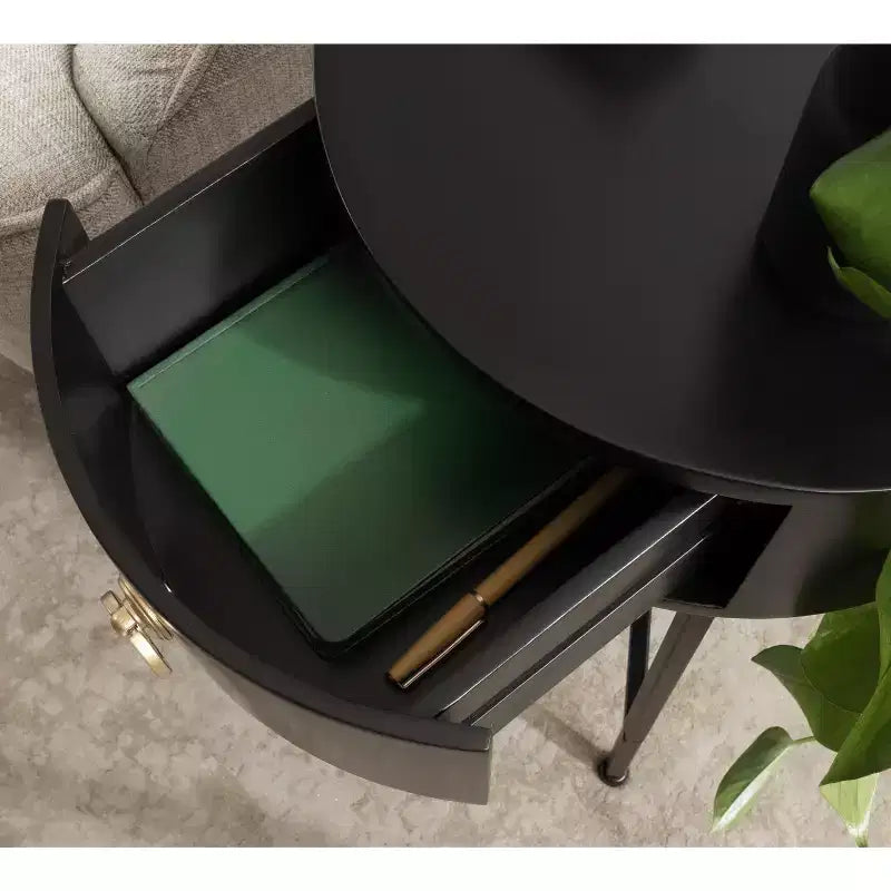 Glam Round Side Table