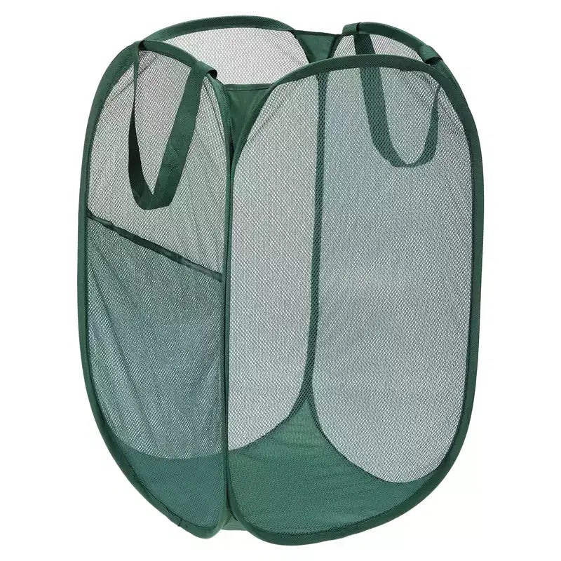 Mesh Collapsible Laundry Baskets Hamper
