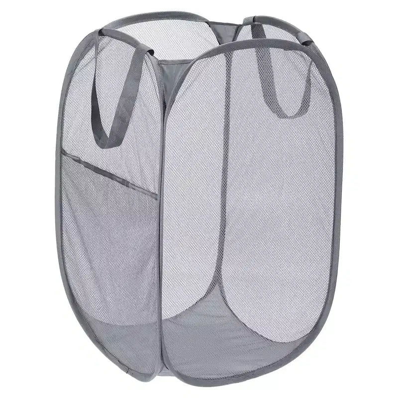 Mesh Collapsible Laundry Baskets Hamper