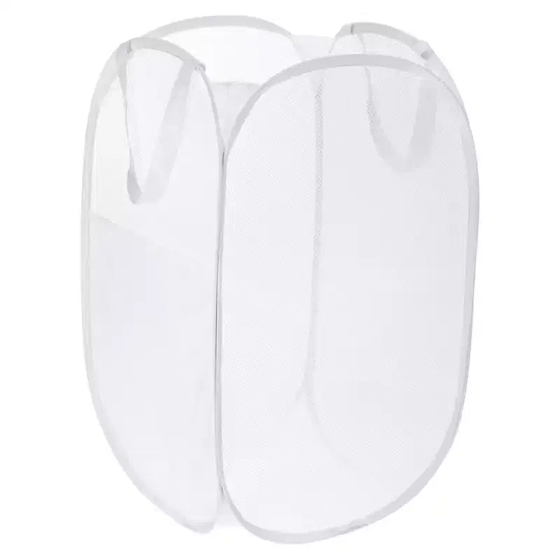 Mesh Collapsible Laundry Baskets Hamper